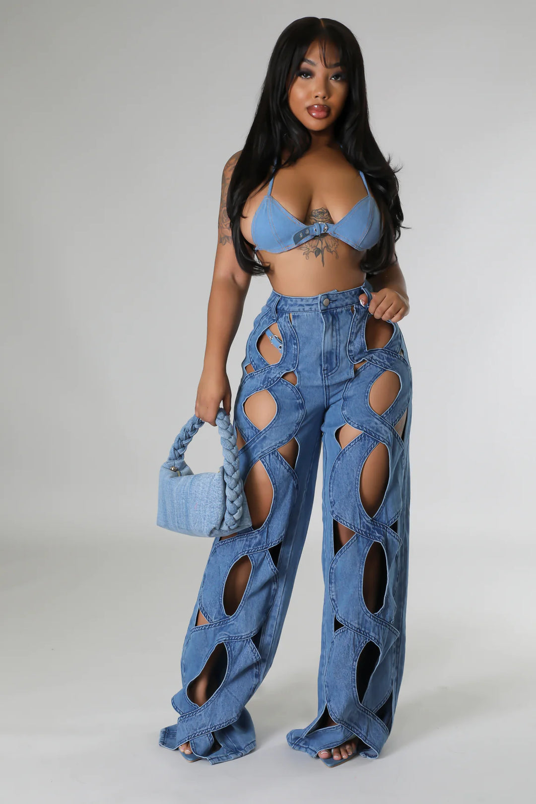 Melli Denim Pants – Designs In VOGUE